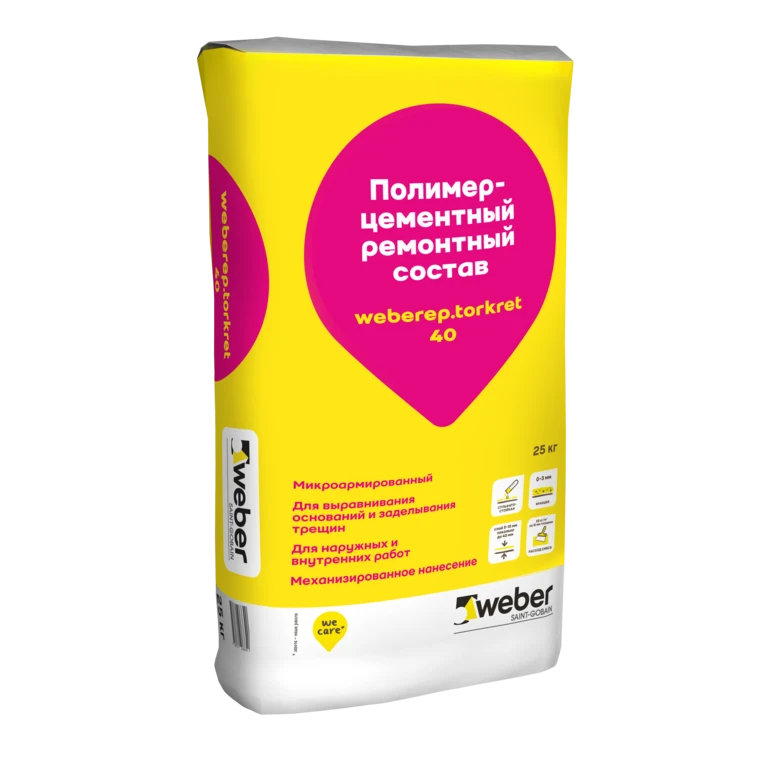 Ремонтный состав weberep.torkret 40